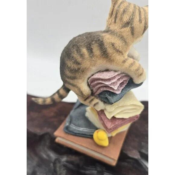 Country Artists Kitty Cat Figurine Hang in There cat lovers unique rare - Picture 4 of 12